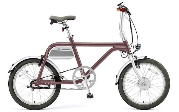 wimoの自転車 COOZYは航続距離100kmの1.25kgバッテリーを搭載