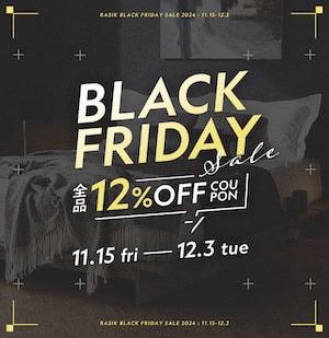 2024年11月15日RASIK12％OFFクーポン