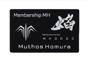 Muthos Homura(ミュートスホムラ)メンバーシップブラック会員