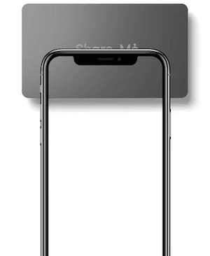 Share-Me iPhoneタップのコツ