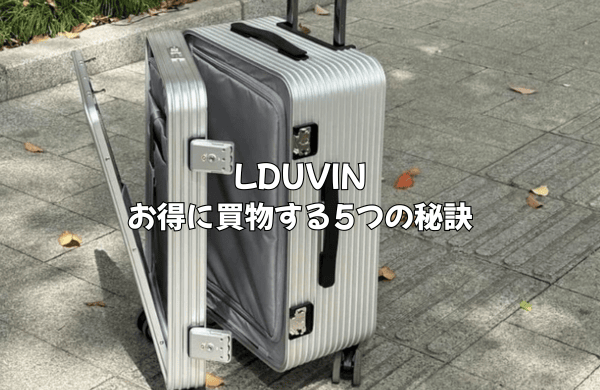 LDUVINでお得に買い物する5つの秘訣