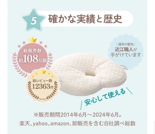 エスメラルダ枕はいつから使える？