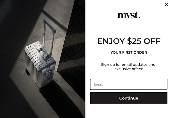 MVST25ドルOFFクーポン